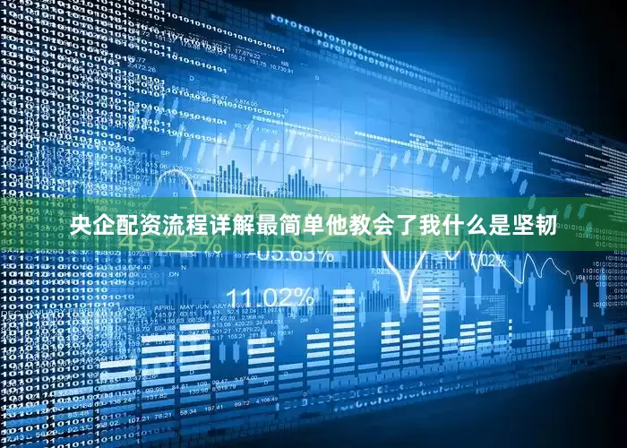 央企配资流程详解最简单他教会了我什么是坚韧